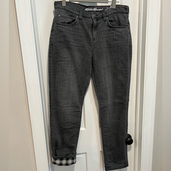 Eddie Bauer lined jeans - Picture 2 of 9